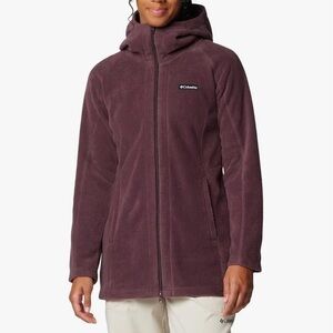 Columbia Women's Jacket/Zip-up Hoodie/Fleece in Purple